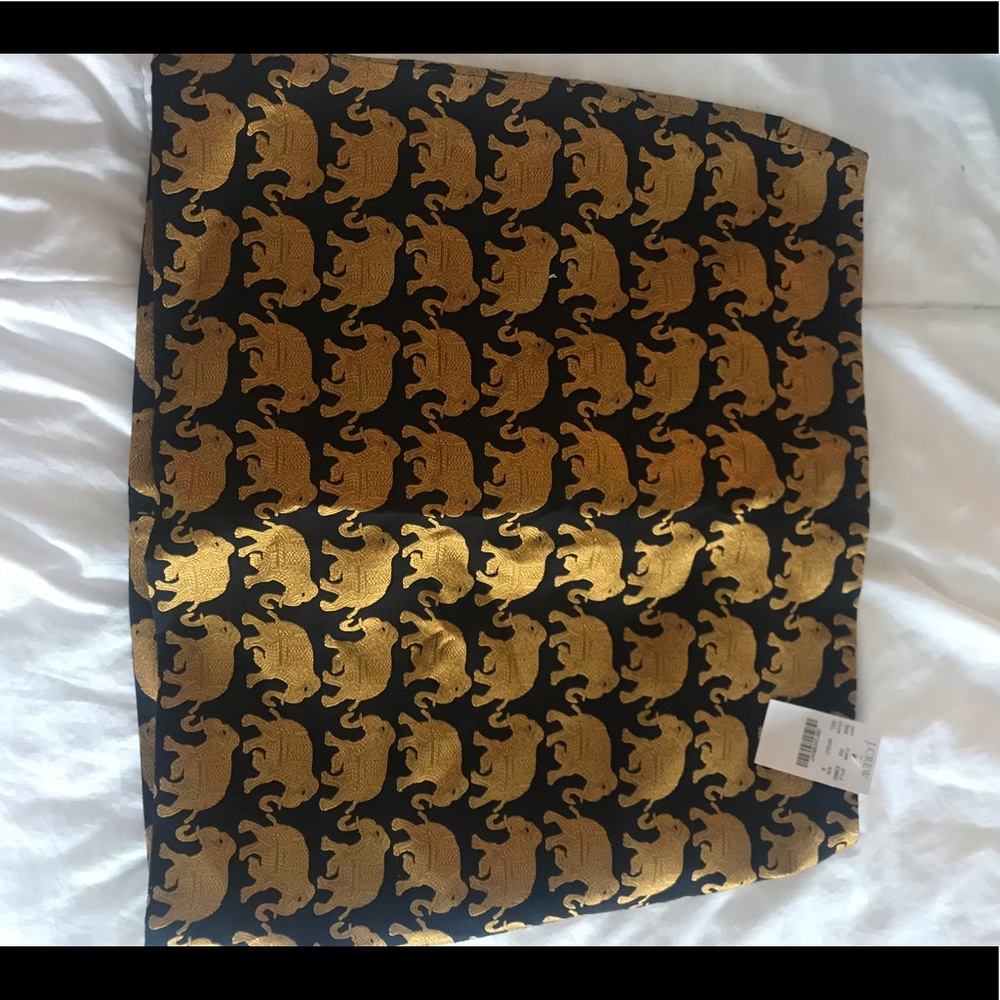 J.Crew elephant skirt